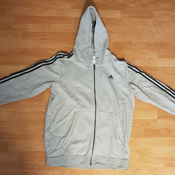 Gray Adidas Hoodie - Picture 2 of 7